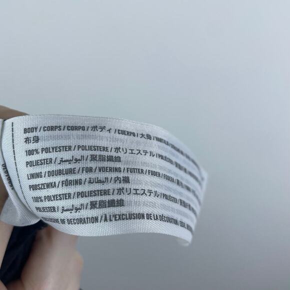 ABERCROMBIE & FITCH Women’s Black Cowl Neck Slip Maxi Dress size XSP - Picture 6 of 7